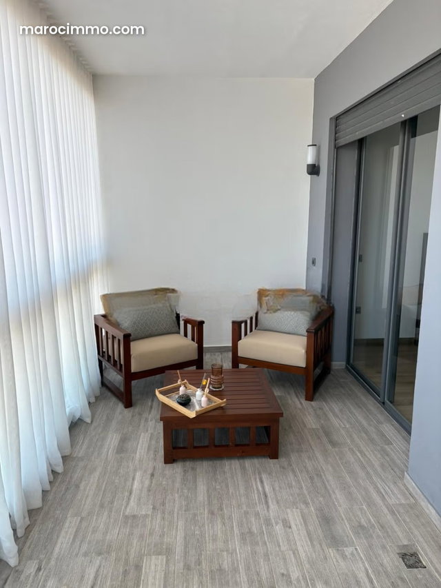 Dar Bouazza – Location bel appartement meublé 2 C — 3