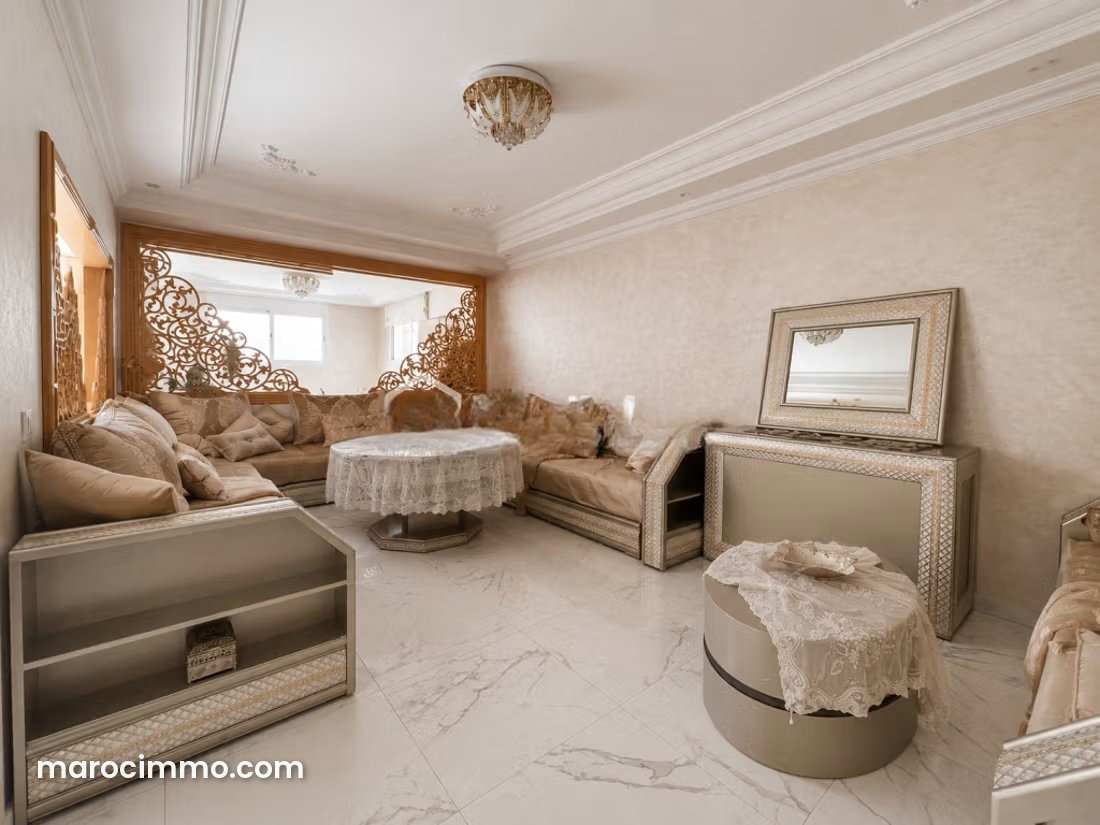 Appartement 116 m², 3 chambres, Bourgogne, Casablanca — Casablanca
