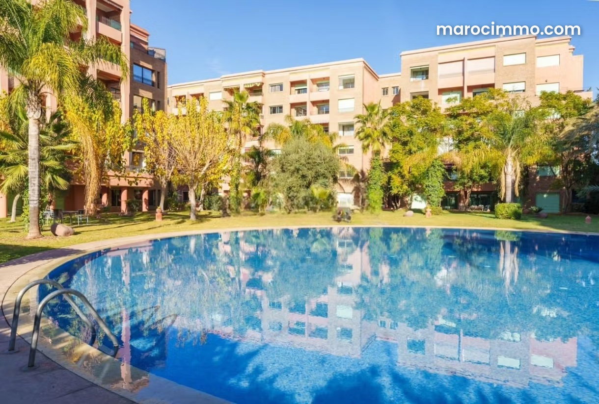 Appartement meublé 117 m², Hivernage, Marrakech, à louer — Marrakech