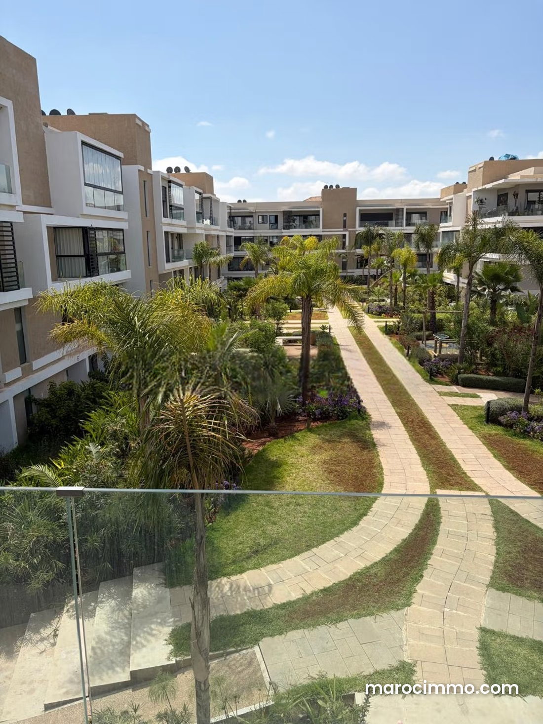 Appartement 3 chambres avec piscine à louer à Tamesna — Tamesna