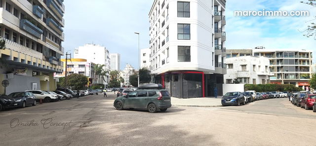 New Commercial Space for Rent in Palmier Quarter — Casablanca