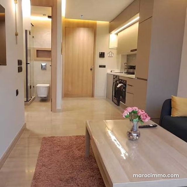 Appartement à Louer de 36.0 m² à Casablanca, Oasis — 2