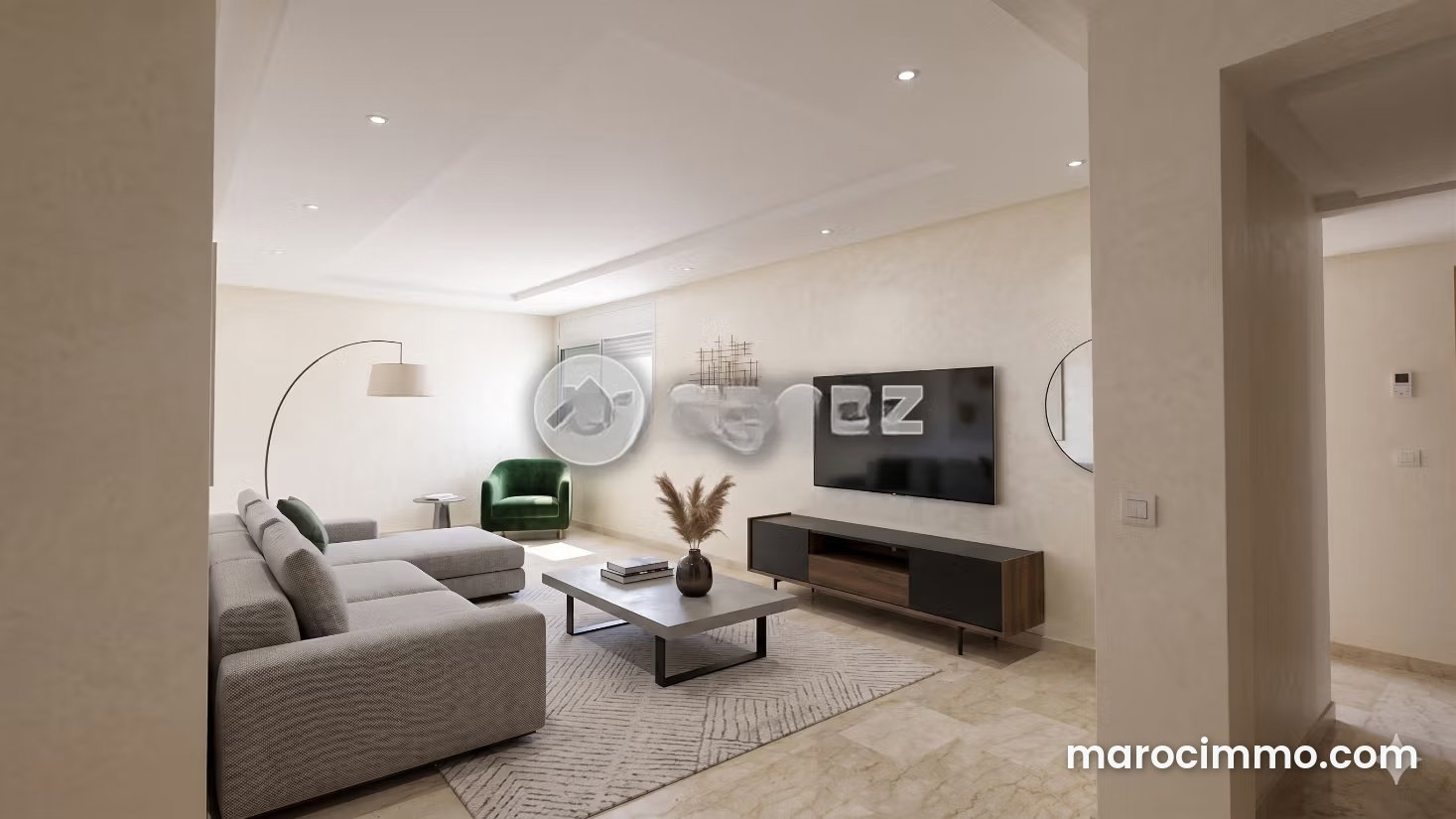 Appartement 112 m² Quartier du Parc Mohammedia avec jardin — Mohammedia