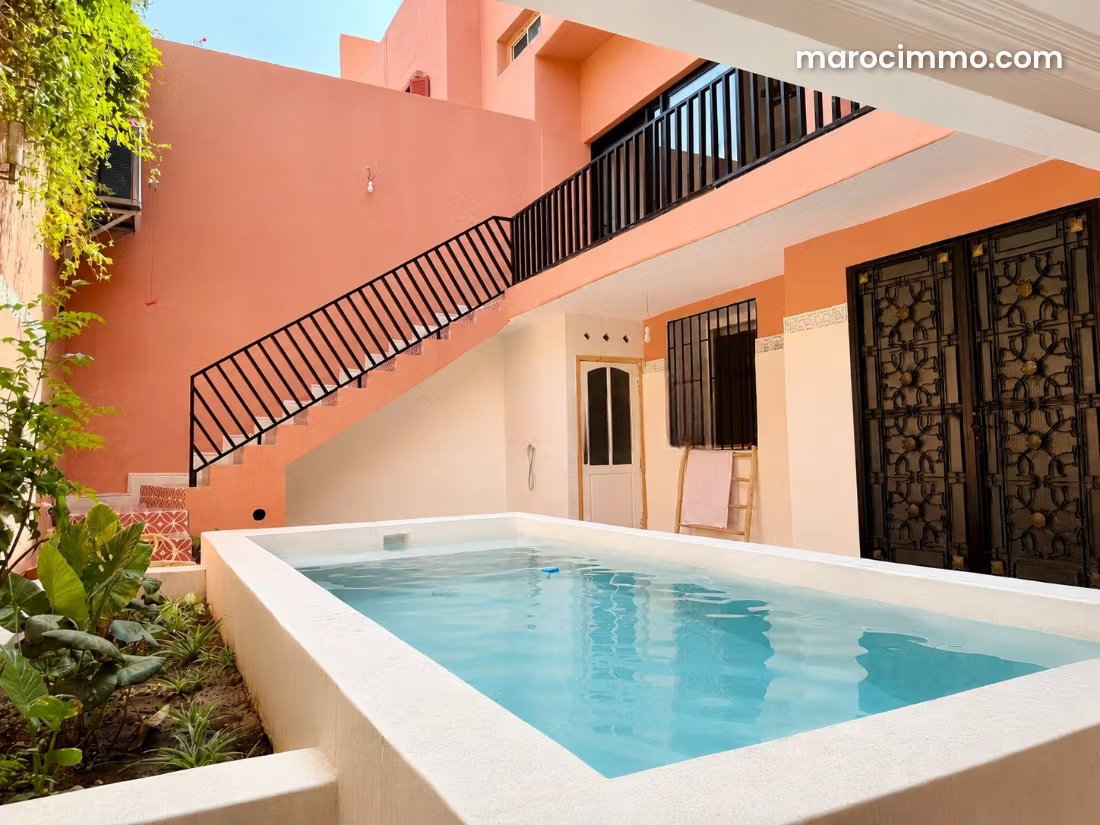 Villa meublée 5 chambres avec piscine, Majorelle, Marrakech — Marrakech