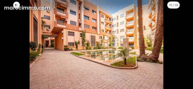 Superbe 2 chambres en vente meublées 80m2 — 5