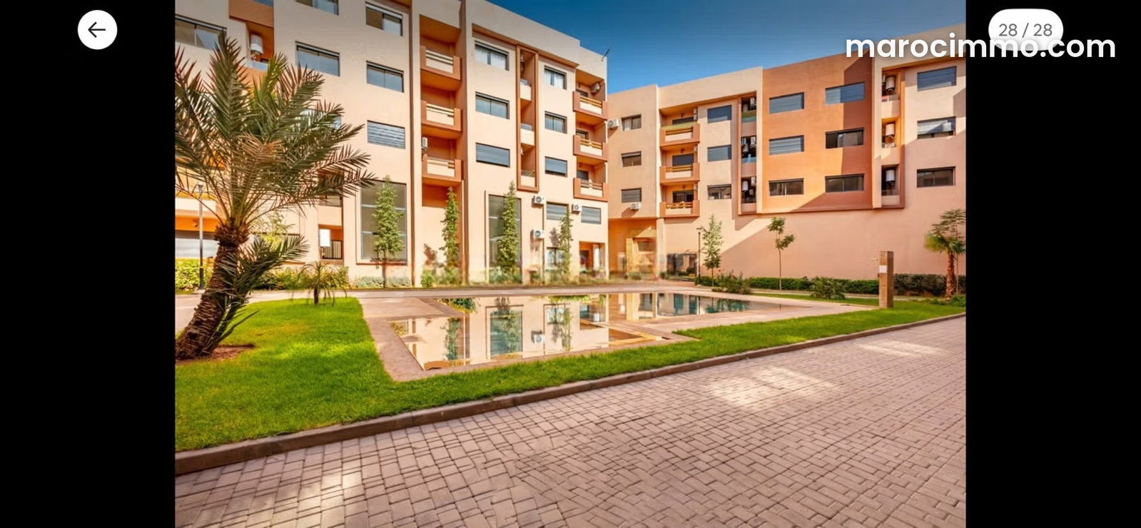 Furnished Apartment with Swimming Pool in Semlalia, Marrakech — Marrakesh