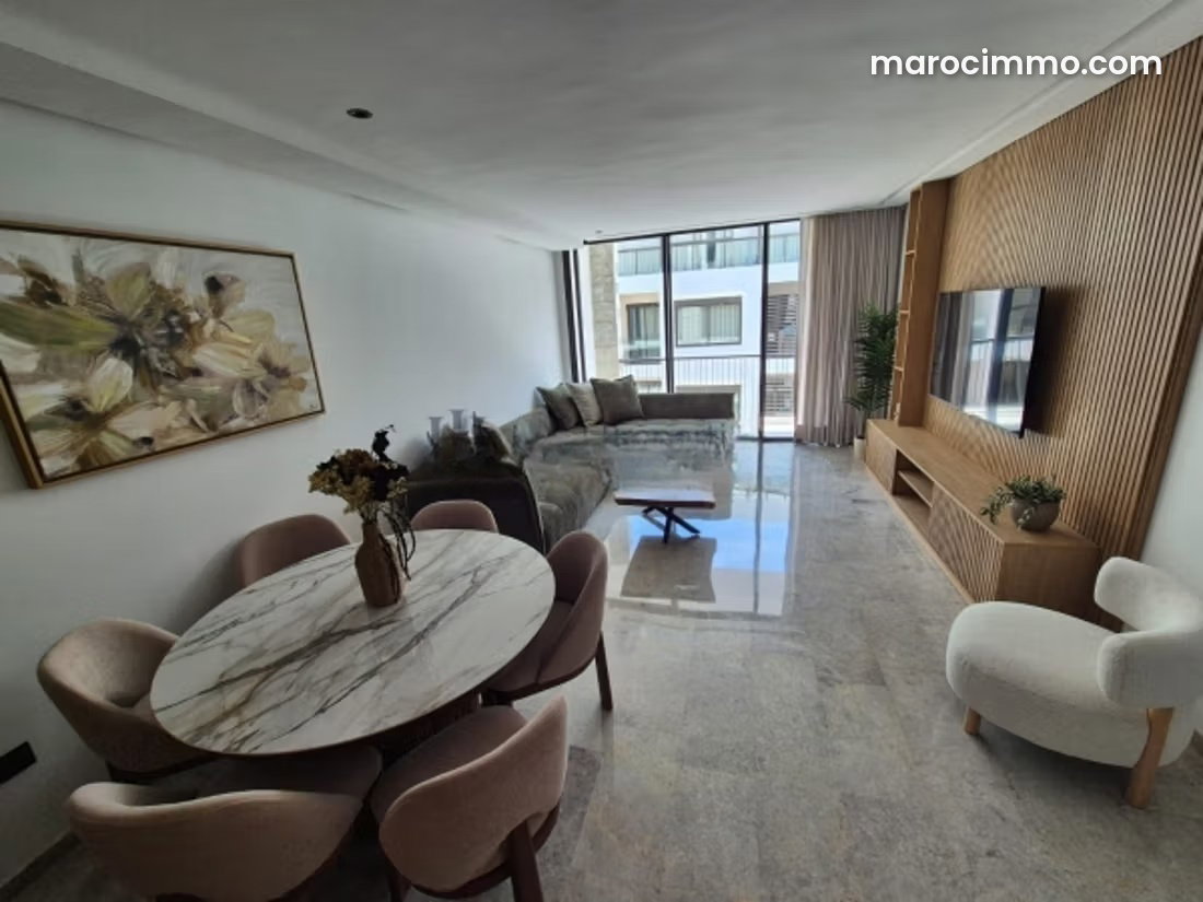 Furnished Apartment with Terrace in Ferme Bretonne, Casablanca — Casablanca
