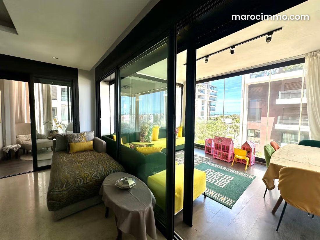 200 sqm Sea-View Apartment, Aïn Diab, Casablanca — Casablanca