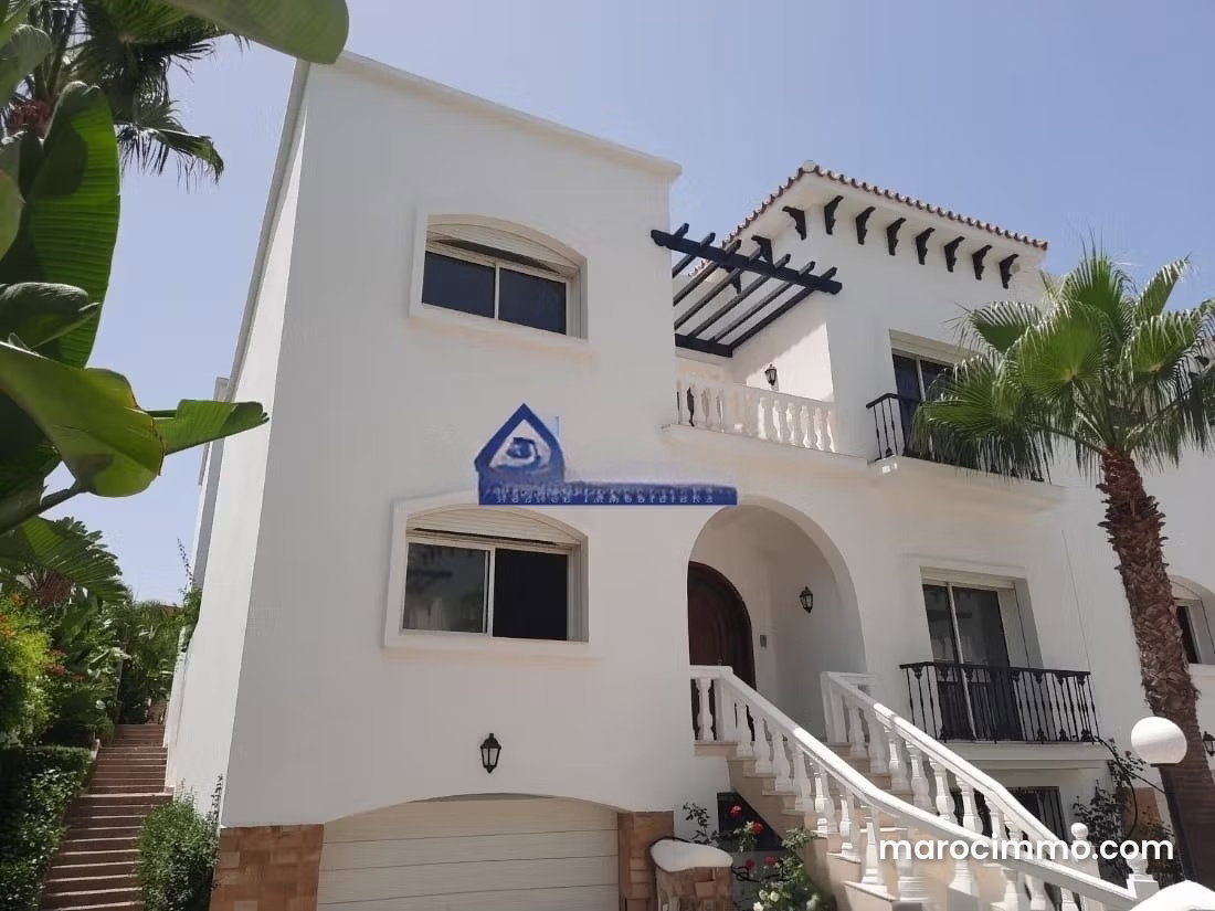 Furnished 374 sqm Villa, 4 Bedrooms, Jbel Kbir, Tangier — Tangier