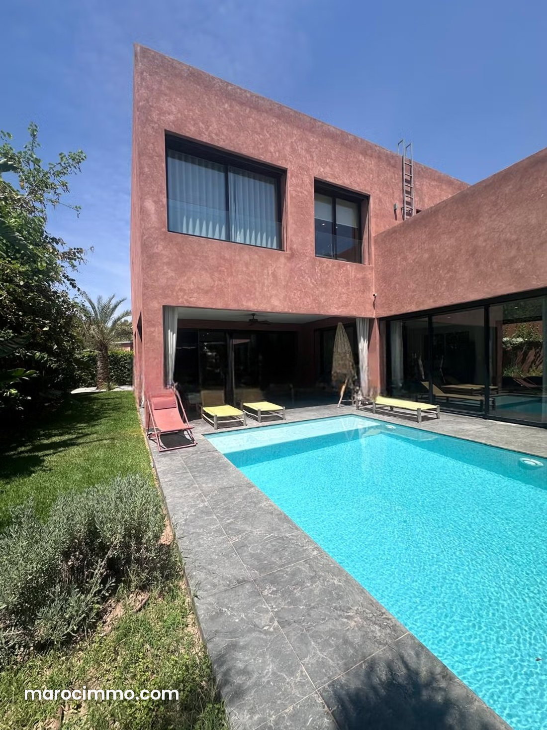 Villa meublée 300 m², 4 chambres avec piscine, Amelkis Marrakech — Marrakech