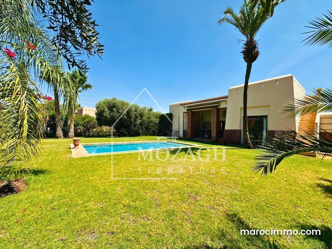 Villa plain‑pied avec piscine, Route de Fès, Marrakech — Marrakech