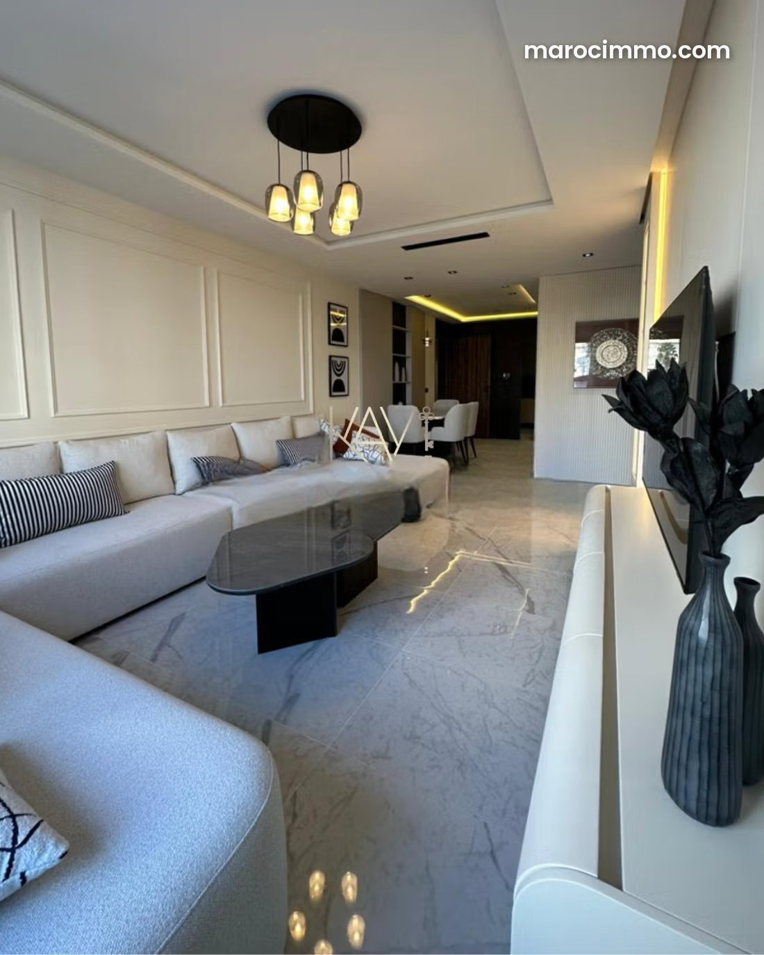 3-Room Apartment for Rent in Iberie, Tangier — Tangier