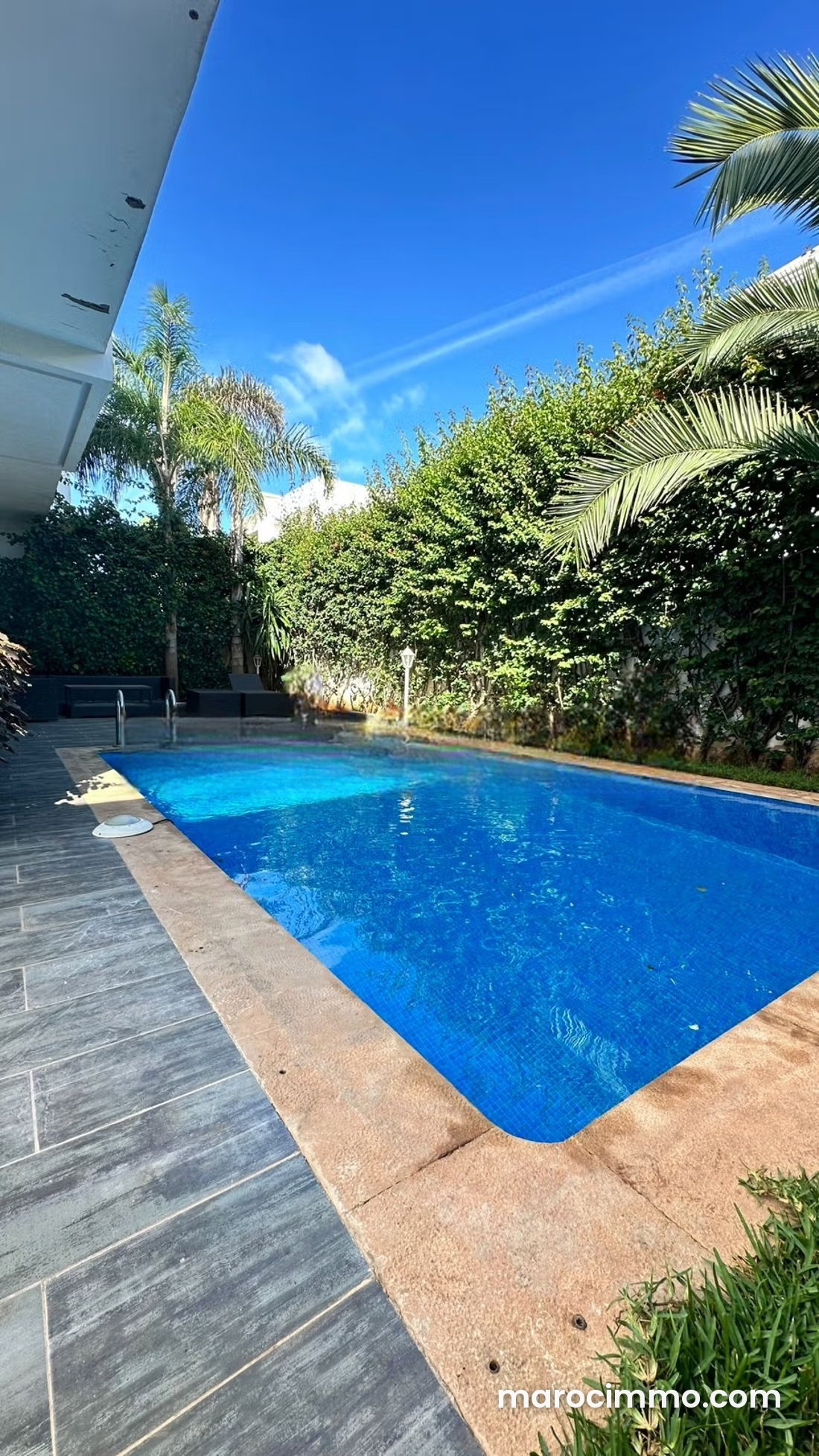 Furnished 474 sqm villa with pool and garden, Aïn Diab, Casablanca — Casablanca