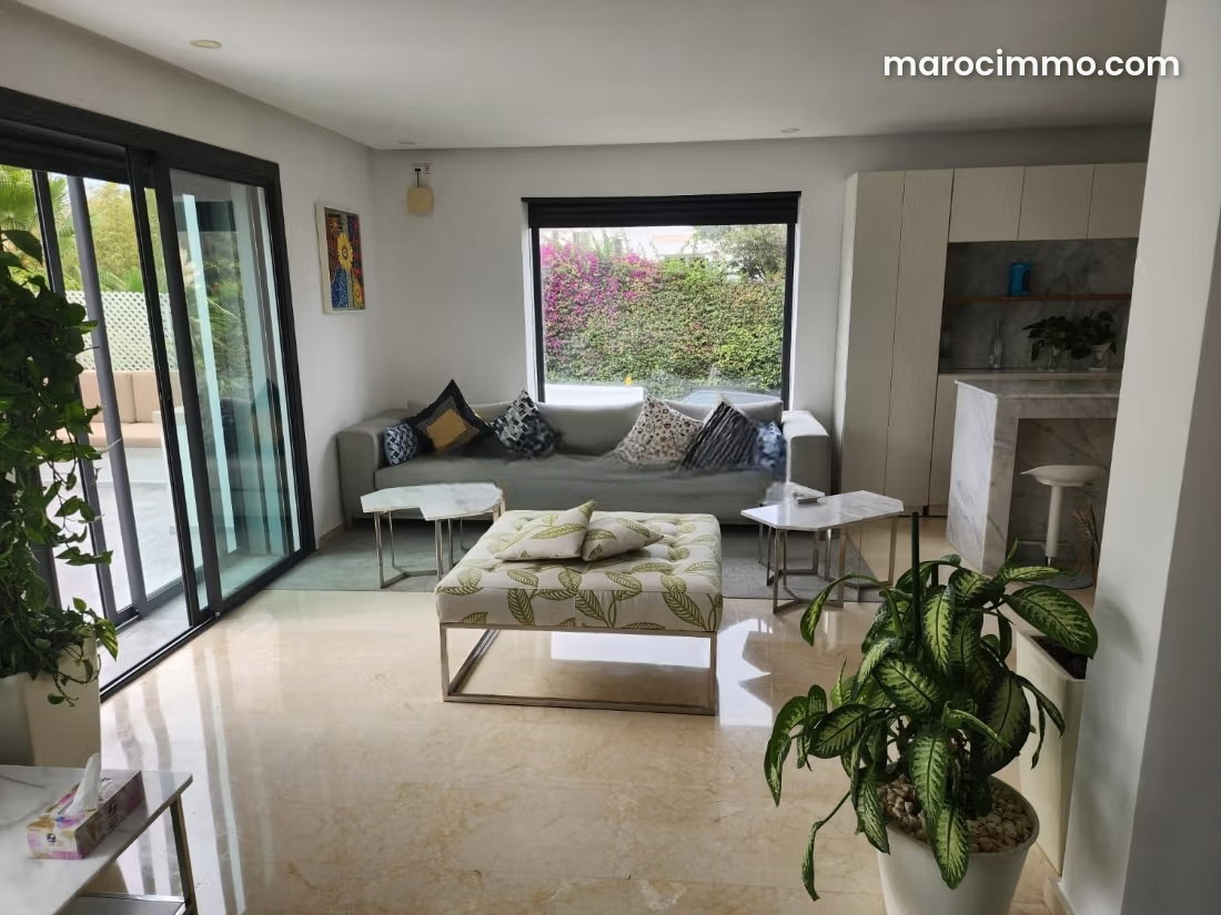 Vaste appartement meublé à louer à Anfa, Casablanca — Casablanca