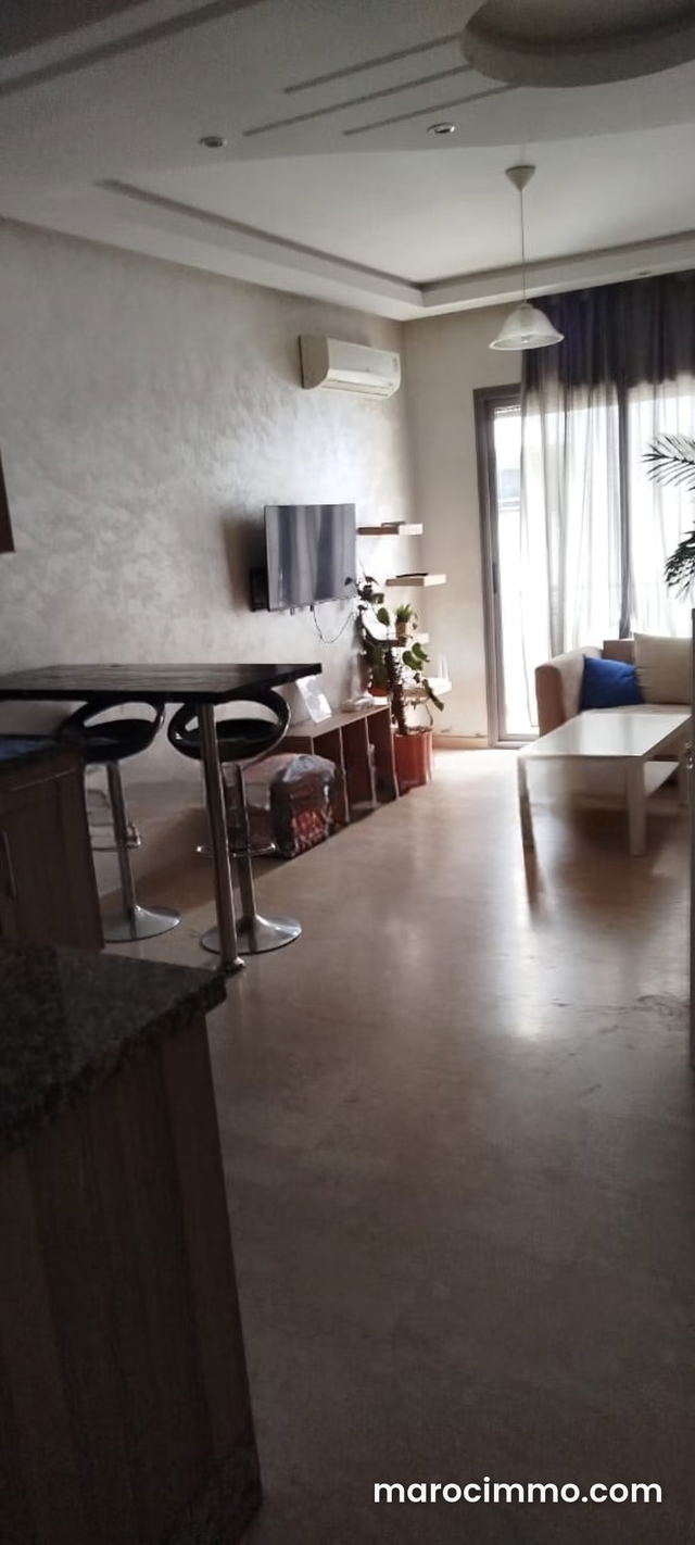 Louez cet appartement à Belvédère. 2 grandes pièces. Bien meublé — الدار البيضاء