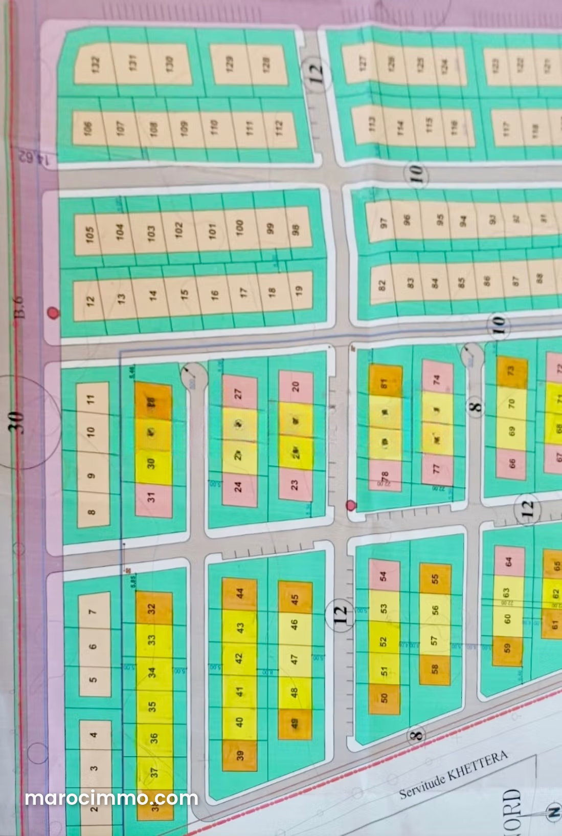 330 m² Building Plot on Route de Tahanaoute, Marrakech — Marrakesh