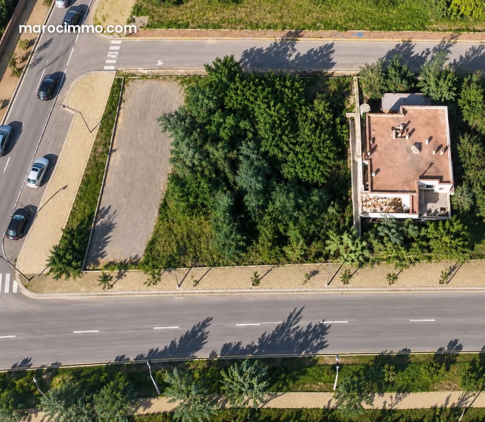 650 m² Commercial Land on Hay Riad's Main Avenue, Rabat — Rabat