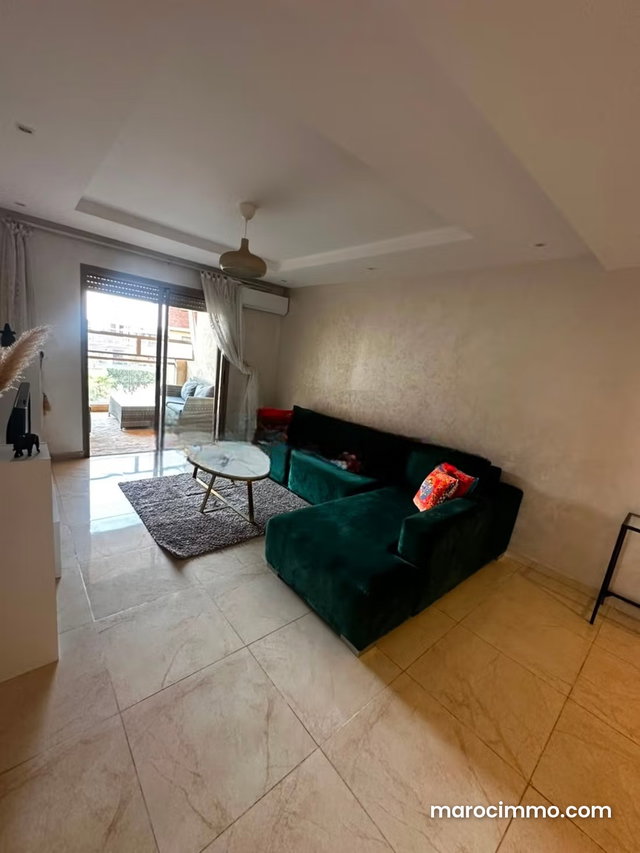 Appart meublé piscine près Av M6 route Ourika — 4