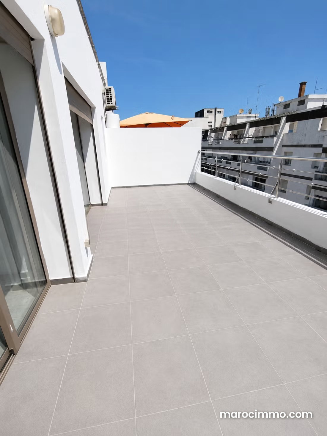 Apartment with Terrace in Hassan, Rabat, 85 m² — Rabat