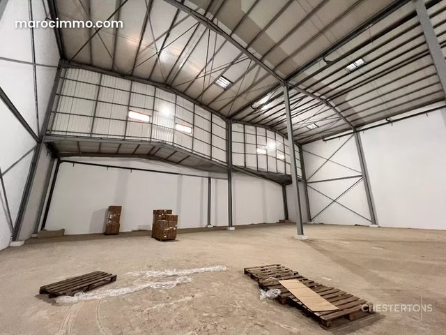Secure 2200 m² Warehouse in Skhirate – Ideal for Logistics — 2