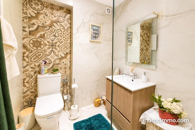 Vente Bel Appartement 105m2 avec 2Chambres Terrasse Racine, Casablanca — 5