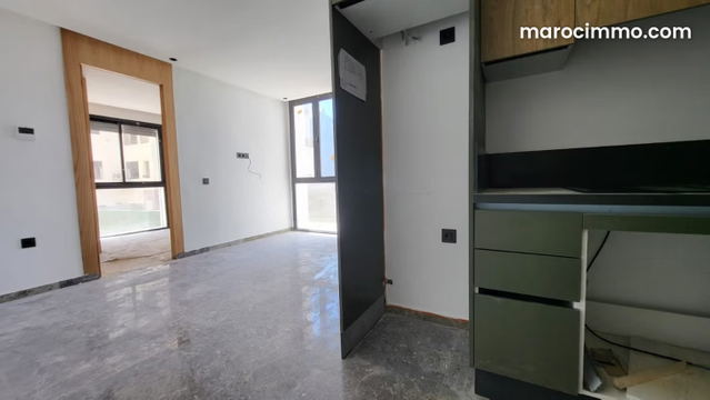 Studio Neuf 40m2 2ème étage garage titré Palmier — Casablanca