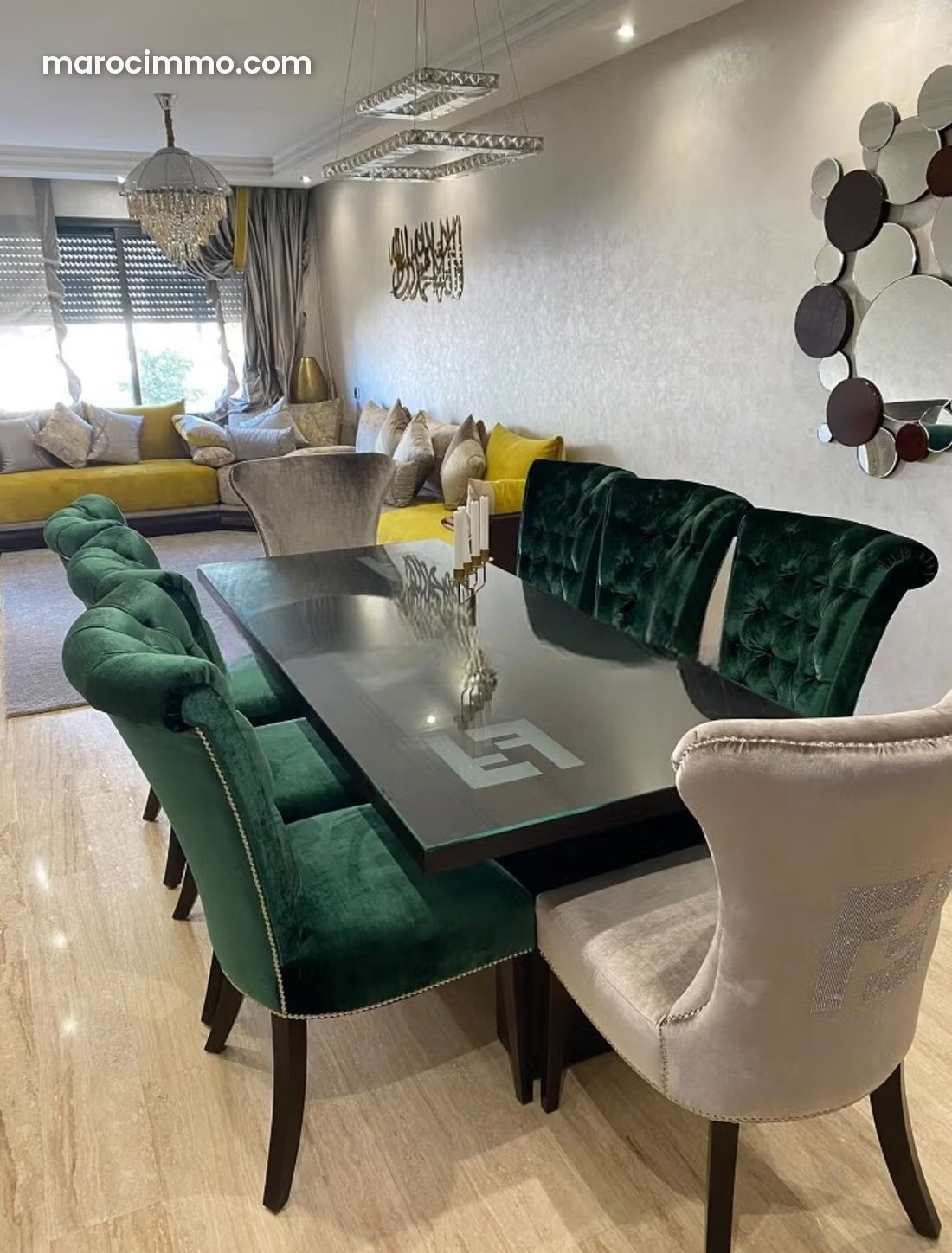 Appartement meublé avec piscine à louer à Dar Bouazza — Dar Bouazza
