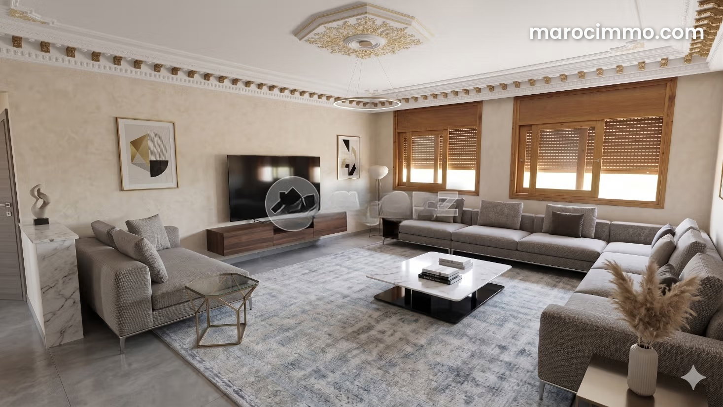 348 m² Villa to Renovate, 5 Bedrooms, Garden and Terraces, Dar Bouazza — Dar Bouazza
