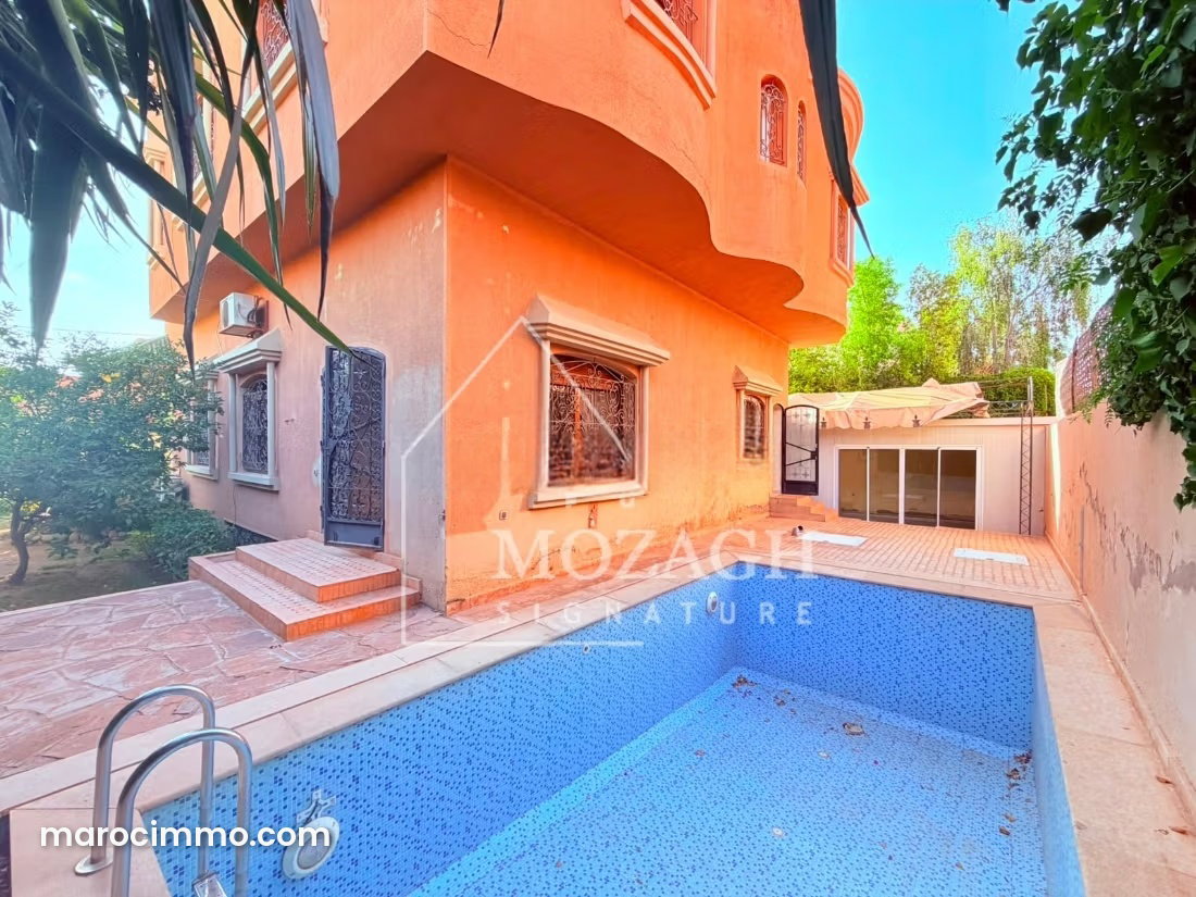 5-Bedroom Villa with Pool for Rent, Hay Targa, Marrakech — Marrakesh