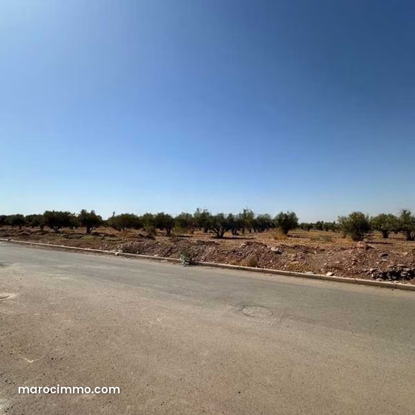 250 m² Plot on Route d’Ourika, Marrakech, Atlas Mountain Views — Marrakesh