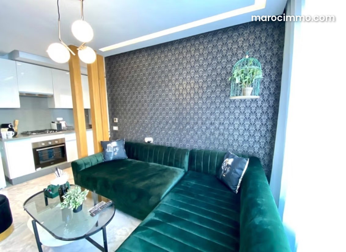 Furnished Apartment in Bourgogne, Casablanca with Parking — Casablanca