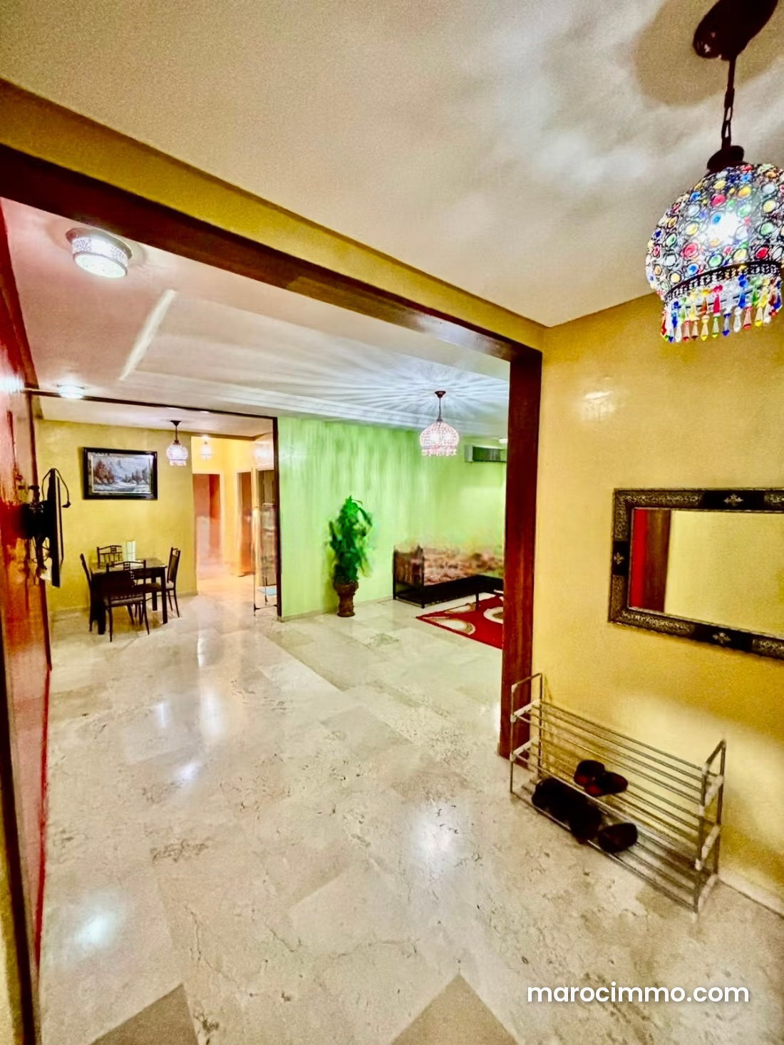 87 m² Furnished Apartment, Two Bedrooms, Hivernage, Marrakech — Marrakesh