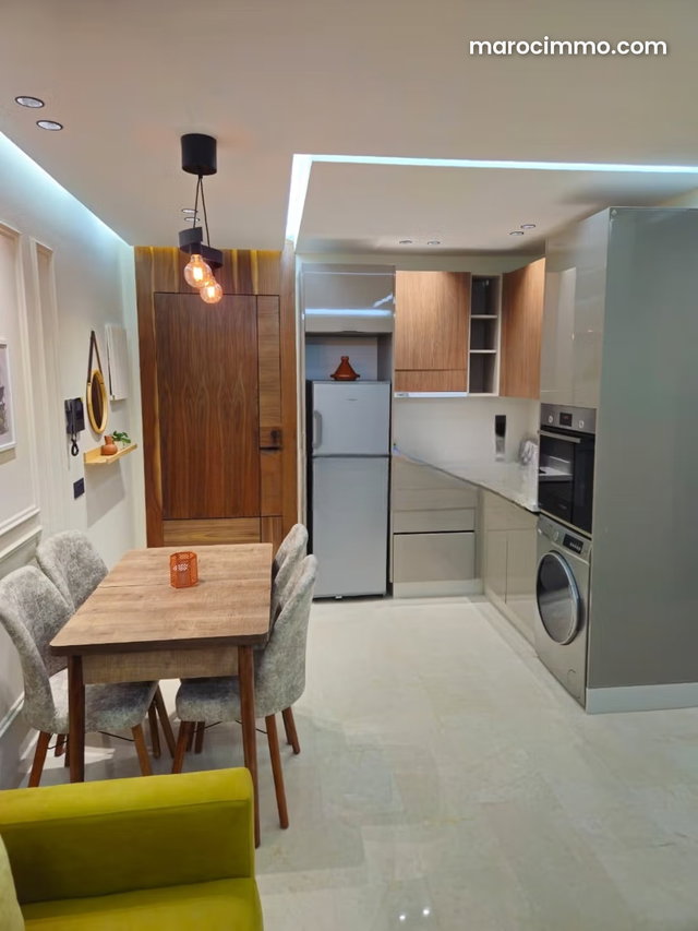 Appartement a Louer Meuble a Maarif Extension — 5