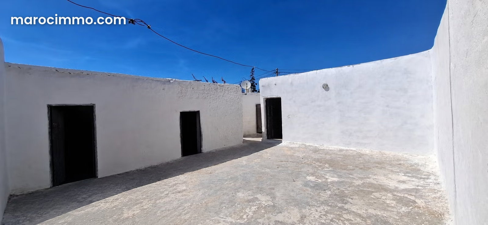 Maison beldi à rénover à Essaouira avec grand terrain — Essaouira