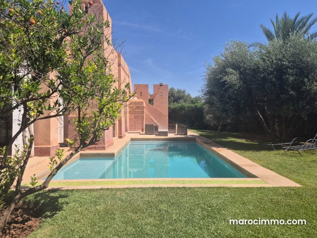 Villa Route de Fès: Vue Atlas, Piscine, Meublée — 2