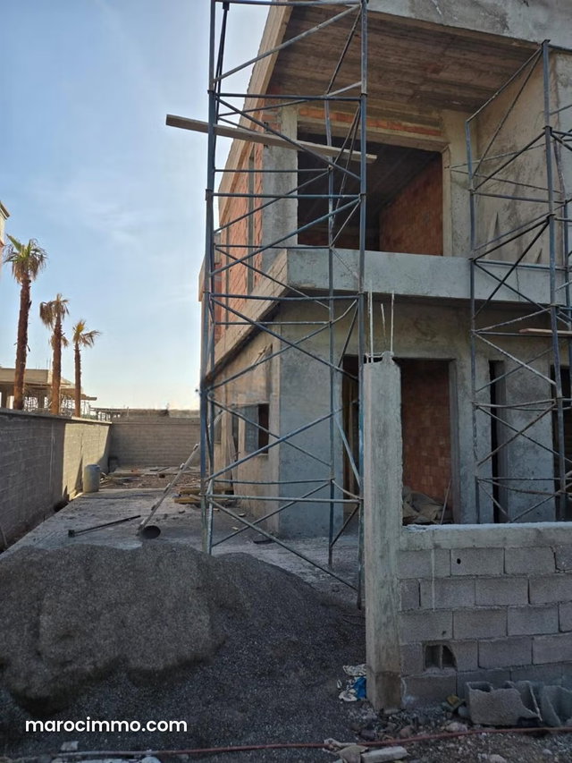 Villa semi finie MARRAKECH secteur chrifia oasiria — 4