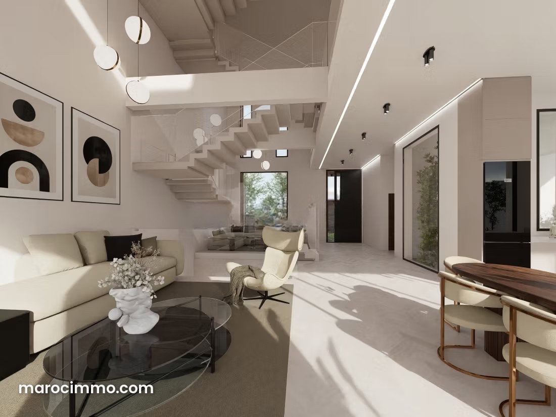 470 m² Villa with Pool and Atlas Mountain Views, Bouaakkaz, Marrakech — Marrakesh