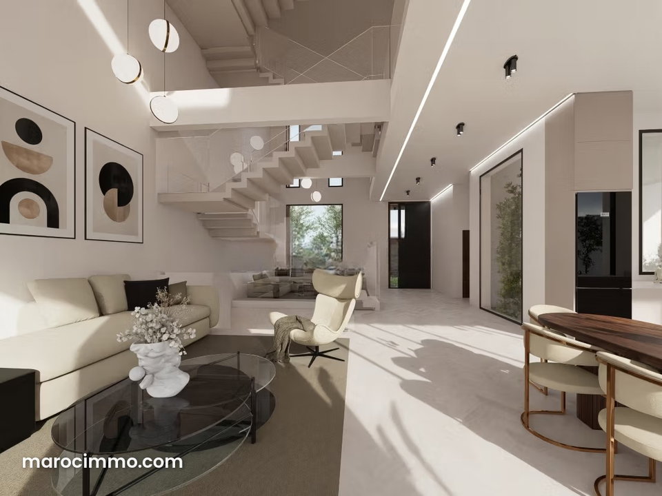 Villa semi finie MARRAKECH secteur chrifia oasiria