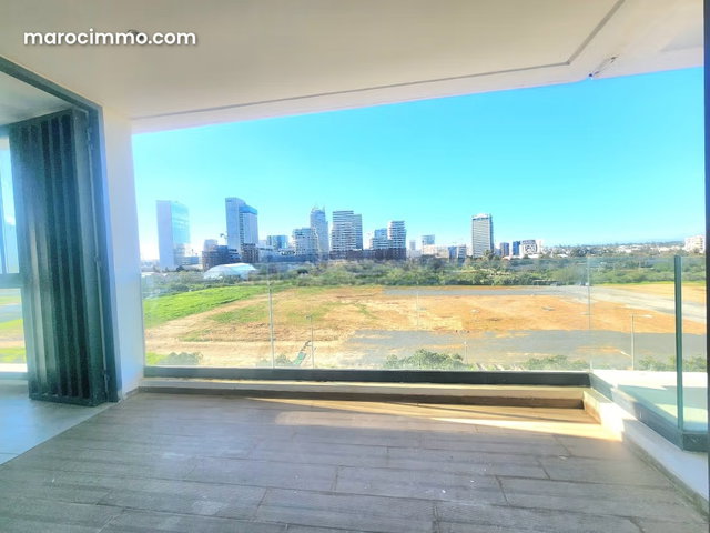 Luxurious Apartment for Rent in Casablanca Finance City. 130 sqm. Double Glazed Windows and Central Heating — 5
