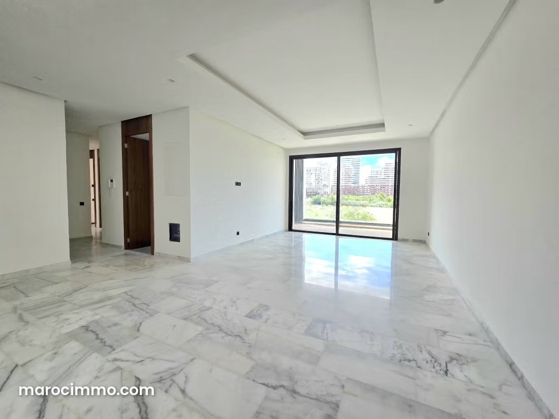 130 m² Apartment for Rent, Casablanca Finance City, 3 Bedrooms — Casablanca