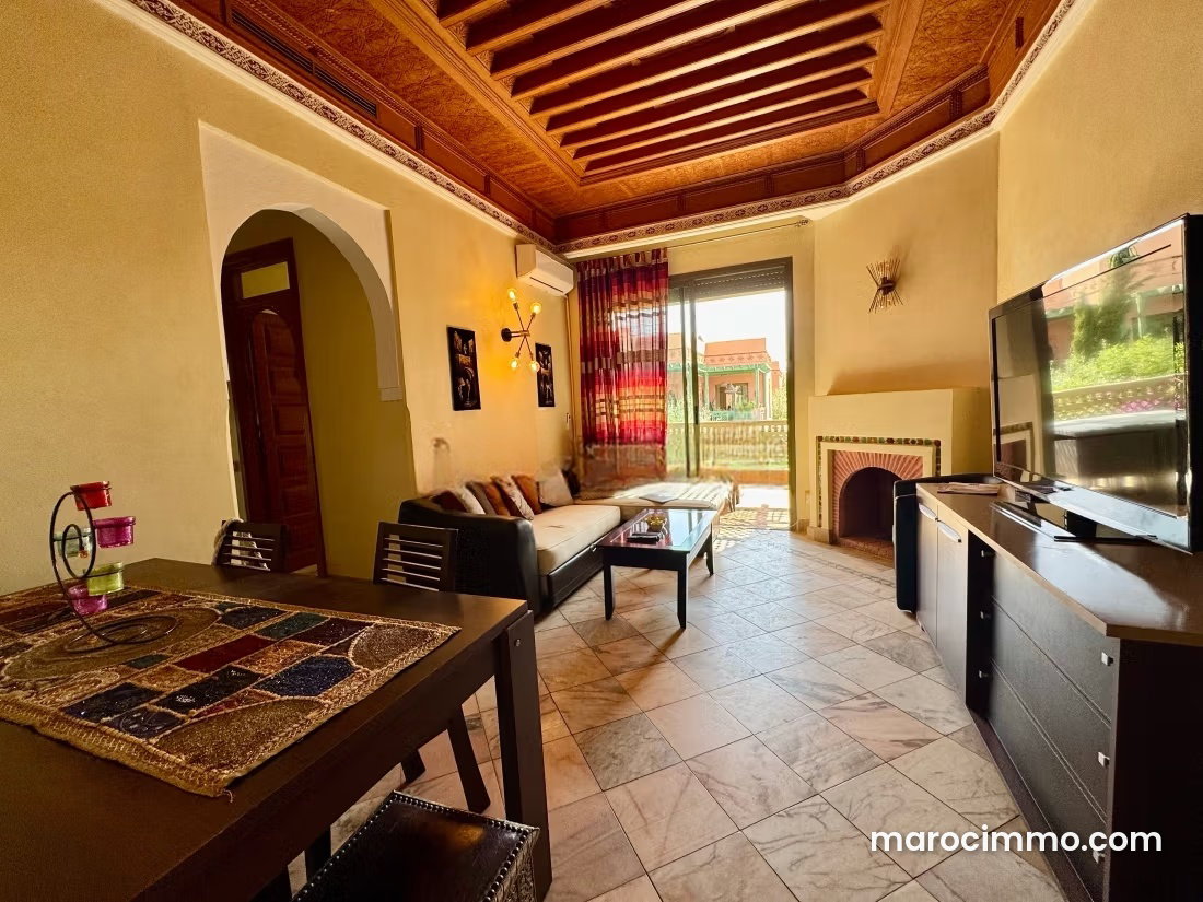 Furnished apartment with swimming pool in Marrakech's Palmeraie — Marrakesh