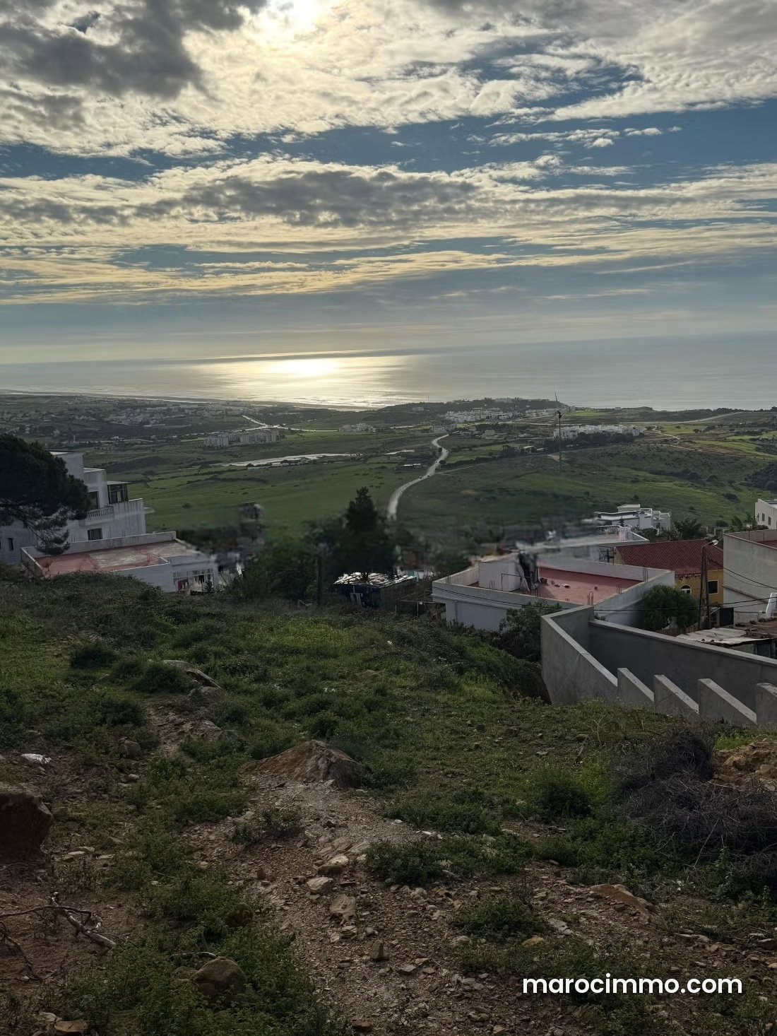 3,215 m² Plot with Sea Views, Mediouna, Tangier — Tangier