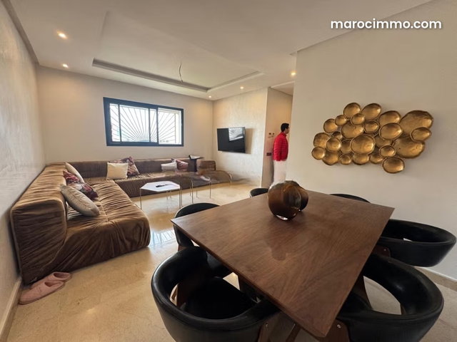 Belle appartement meublé a louer a prestigia hay riad — 2