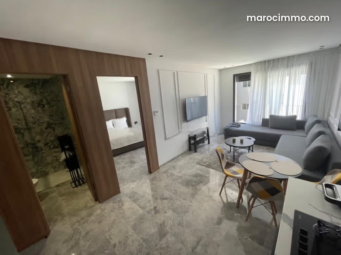 Furnished 58 sqm, 1-bedroom apartment, Oasis, Casablanca — Casablanca
