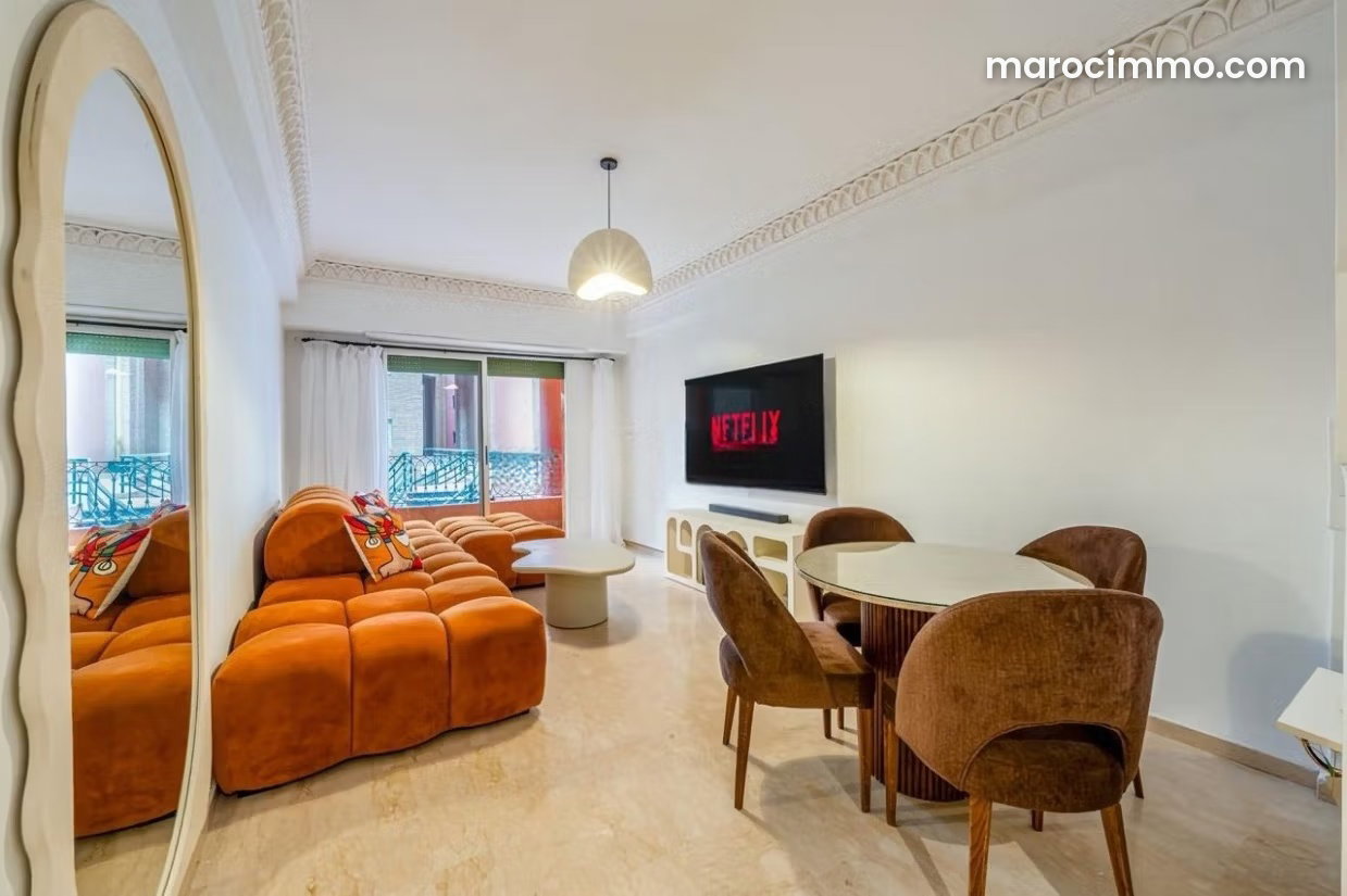 Furnished 2-Bedroom Apartment with Swimming Pool, Hivernage, Marrakech — Marrakesh