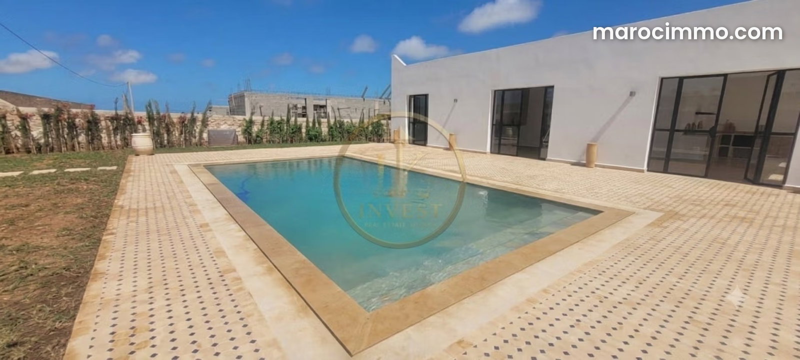 New 210 sqm home with pool and mature landscaped grounds, Essaouira — Essaouira