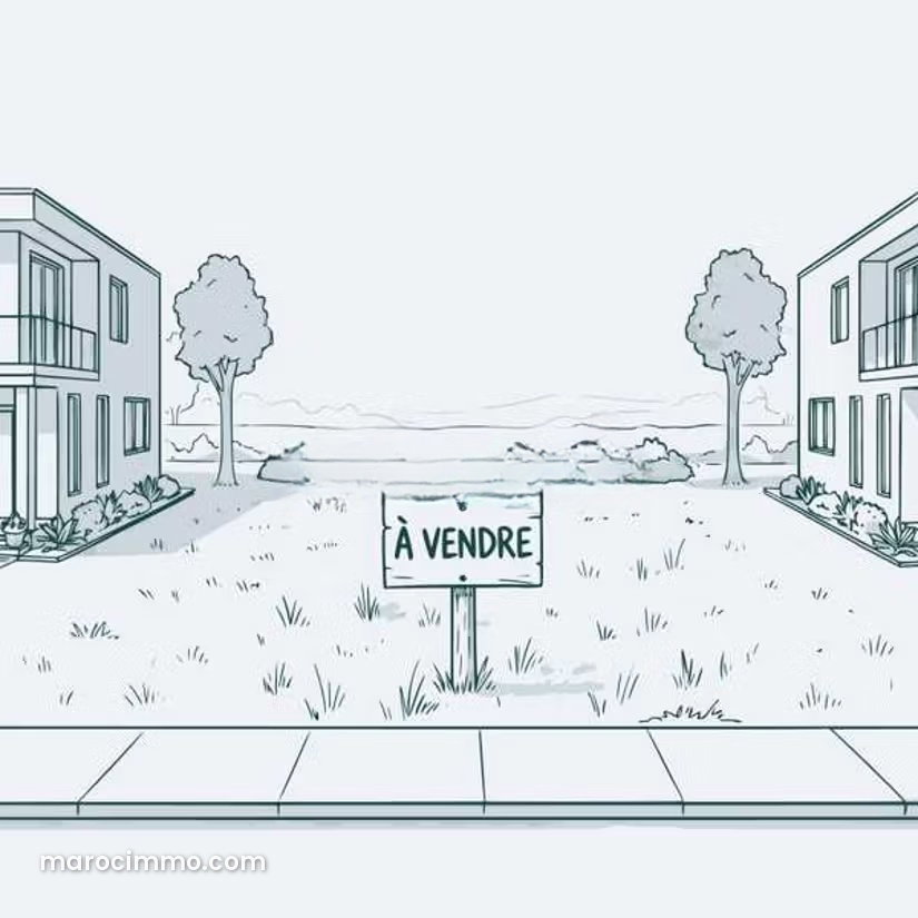 310 m² Plot in Sala El Jadida, Salé, with Three Street Frontages — Salé