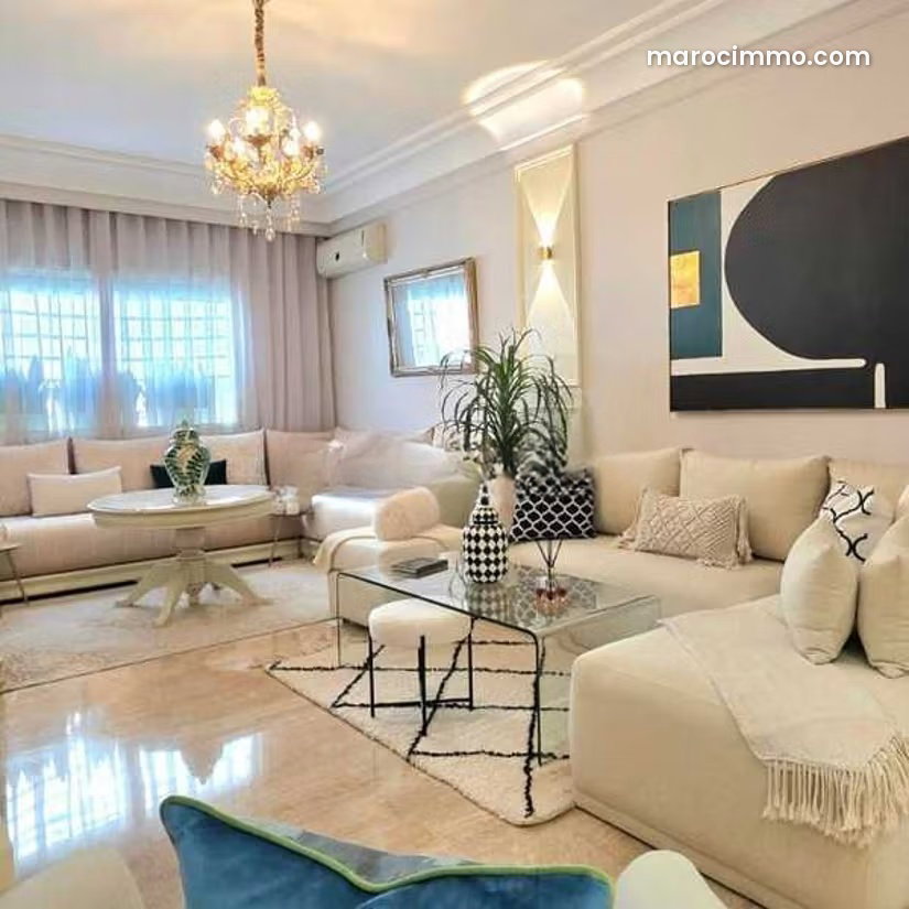 93 m² Apartment, 2 Bedrooms, C.I.L, Casablanca — Casablanca