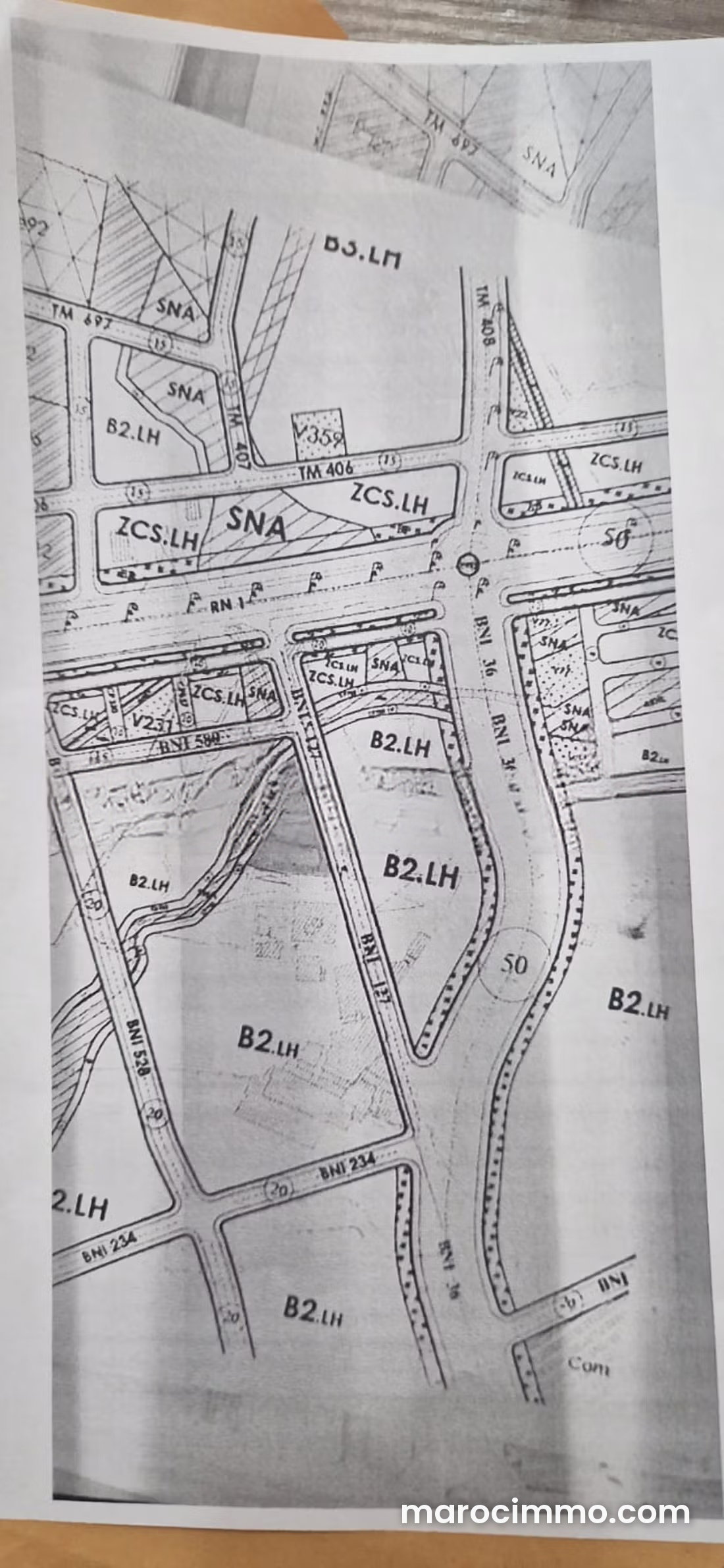 Titled 3,738 m² Plot in Marjane, Tangier — Tangier