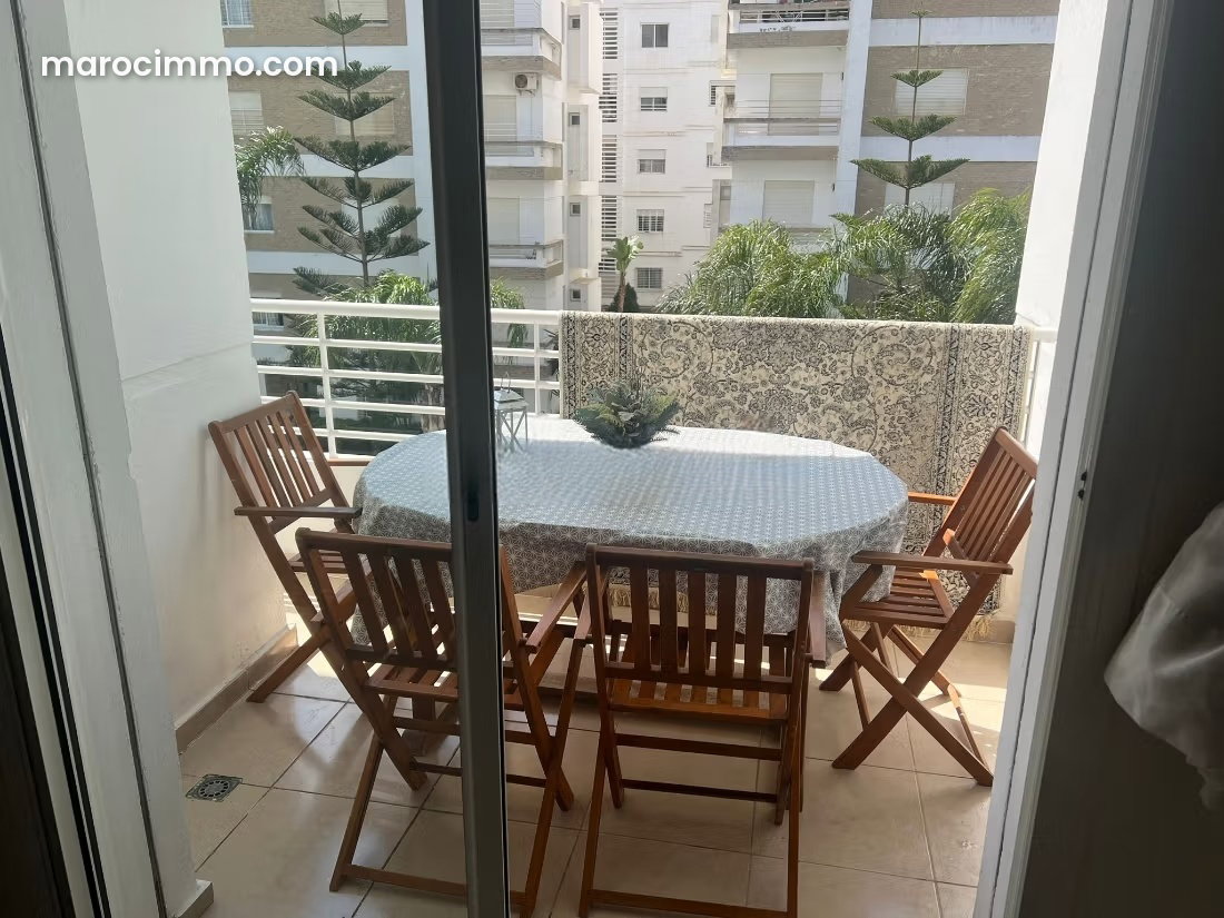 شقة مفروشة مشرقة للكراء بحي مرجان في طنجة — طنجة